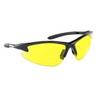 SAS 540-0605 - Safety Glasses Black Frames Yellow Lenses